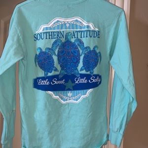 Long sleeve graphic t